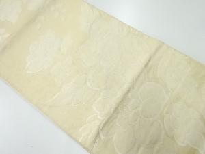 アンティーク　牡丹模様織出し袋帯（材料）